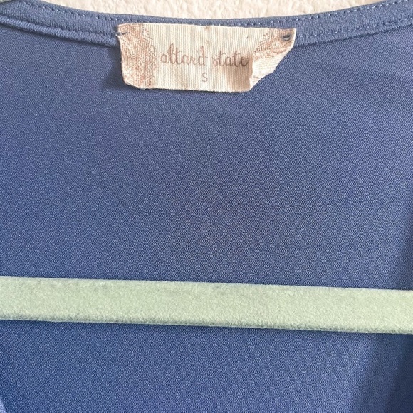 Altar'd State Long Sleeve Crochet Romper, Size Small - Picture 4 of 12